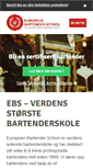 Mobile Screenshot of bartenderskolen.com